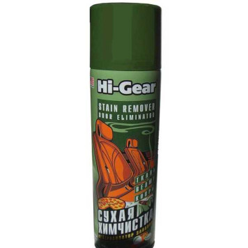 Очиститель обивки "Сухая химчистка" + нейтрализатор запахов (510г) 5204 Hi-Gear, аэрозоль