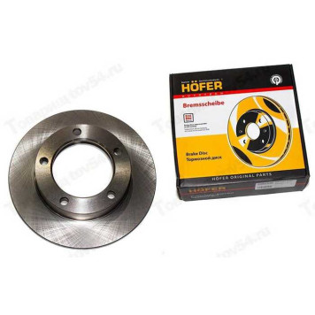 Диск тормозной ВАЗ 2112 R 14 <b>HOFER HF 130 212</b>