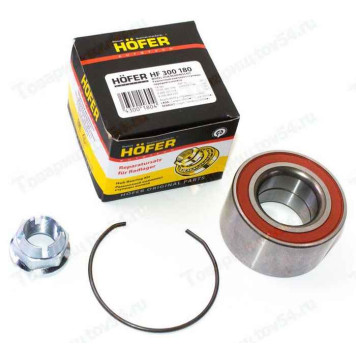 Подшипник ступицы LADA Largus, Vesta М-2141, Renault Logan передней 37*72*37 с крепежом (рем комплект) 77012057 <b>HOFER HF 300 180</b>