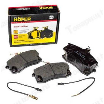 Колодка торм. перед. ВАЗ 2110 с датч <b>HOFER HF 350 805</b>
