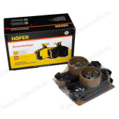 Колодки тормозные передние LADA Largus,Vesta, Renault Logan 140мм 410602396R <b>HOFER HF 350 811</b>