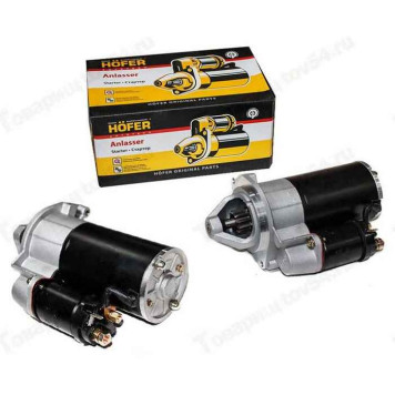 Стартер ВАЗ 2101, 21213, 21214, 2123 Нива Шевроле редукторный <b>HOFER HF 690 103</b>