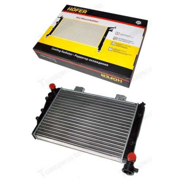 Радиатор охлаждения ВАЗ 2107 алюм. <b>HOFER HF 708 411</b>