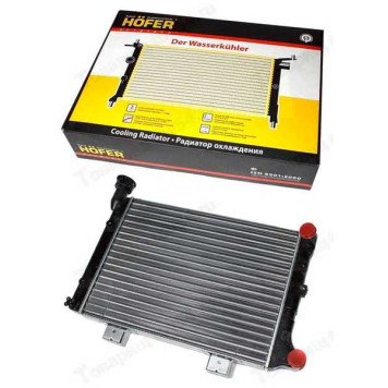 Радиатор охлаждения ВАЗ 21073 (инж) алюм. <b>HOFER HF 708 418</b>