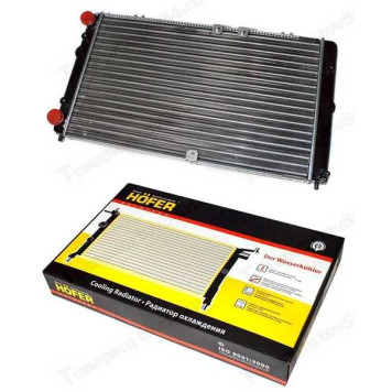 Радиатор охлаждения ВАЗ 1118 Калина алюм. <b>HOFER HF 708 419</b>