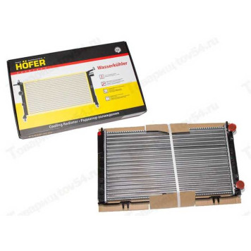 Радиатор охлаждения ВАЗ 2170 Приора под конд. Panasonic, алюм <b>HOFER HF 708 434</b>