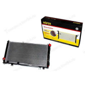 Радиатор охлаждения ВАЗ 2190-2192 алюм. без конд. (к-я. Норма и Стандарт) несборн <b>HOFER HF 708 436</b>