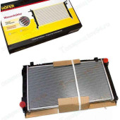 Радиатор охлаждения ВАЗ 2190-2192 с кондиционером, MT алюминиевый <b>HOFER HF 708 437</b>