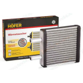 Радиатор отопителя ВАЗ 2170 Приора с кондиционером Halla алюминиевый <b>HOFER HF 730 237</b>