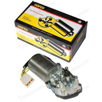 Мотор-редуктор стеклоочистителя ВАЗ 2110 (10мм) <b>HOFER HF 744 124</b>