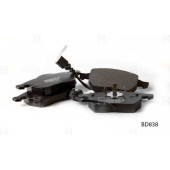 Колодки тормозные дисковые передние SKODA Octavia Tour Combi c 082000 <b>HOLA BD838</b>