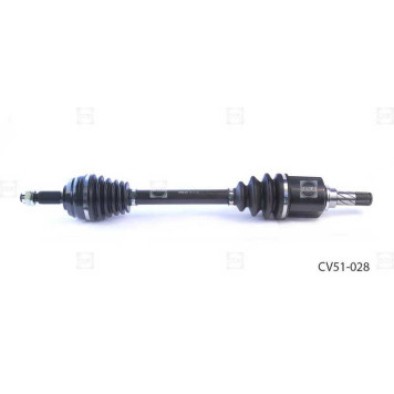 Привод в сборе, левый, 25/27 шл., RENAULT Duster (4WD,MT6), NISSAN Terrano III (4WD,MT6), DACIA Duster (4WD,MT6), (1шт.), , <b>HOLA CV51-028</b>