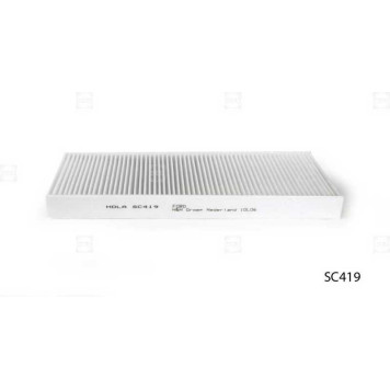 Фильтр, салонный, FORD Focus, (1 шт.), , <b>HOLA SC419</b>