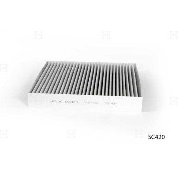 Фильтр, салонный угольный, FORD Focus II, (1 шт.), , <b>HOLA SC420</b>