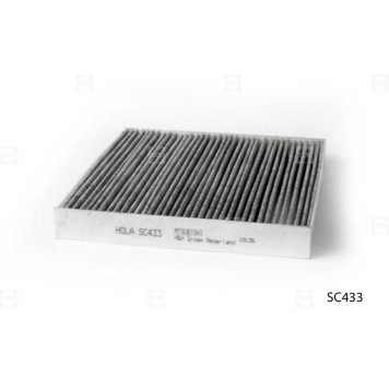 Фильтр салонный MITSUBISHI Lancer X , угольный, <b>HOLA SC433</b>