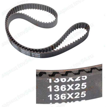 Ремень ГРМ ВАЗ 2110-2112 (16 клап.) <b>HOLA TH1362</b>