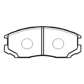 Колодки тормозные MITSUBISHI Colt передние (4шт.) <b>HSB HP5013</b>