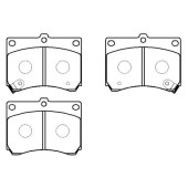 Колодки тормозные MAZDA 323,MX3 (89-98) передние (4шт.) <b>HSB HP5025</b>