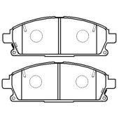 Колодки тормозные дисковые передн ACURA: MDX 03-06 NISSAN: X-TRAIL 01-07 <b>HSB HP5079</b>