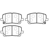 Колодки тормозные дисковые TOYOTA: COROLLA 03- _ M <b>HSB HP5097</b>