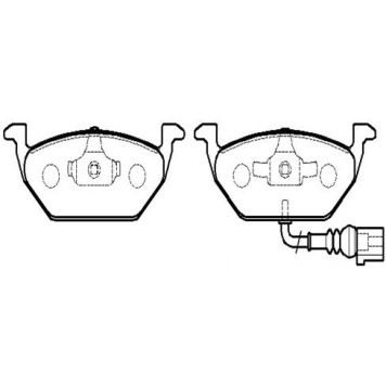 Колодки тормозные <b>HSB HP5149</b>