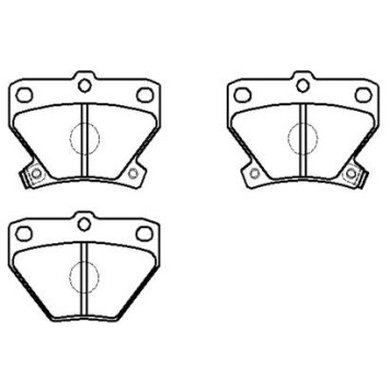 Колодки тормозные <b>HSB HP5153</b>