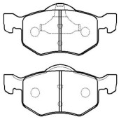 Колодки тормозные FORD Maverick (03-) MAZDA Tribute (00-) передние (4шт.) <b>HSB HP5155</b>