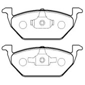 Колодки тормозные дисковые VW: GOLF 4 _ SCODA OCTA <b>HSB HP5168</b>