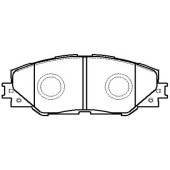 Колодки тормозные дисковые передн TOYOTA: RAV 4 III 05 - <b>HSB HP5177</b>