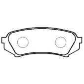 Колодки тормозные дисковые TOYOTA: LAND CRUISER (UZJ100) 98.1- _ LEXUS: LX470 (UZJ100) 98.1- <b>HSB HP5199</b>