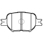 Колодки тормозные <b>HSB HP5201</b>