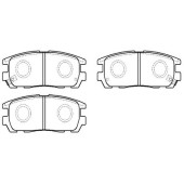 Колодки тормозные дисковые ISUZU: AMIGO 98.1-  RODEO 95.6- <b>HSB HP5219</b>