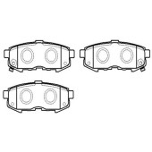 Колодки тормозные дисковые задн MAZDA: MPV II 2.0 DI, 2.3 99- <b>HSB HP8262</b>