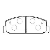 Колодки тормозные дисковые MAZDA: RX-7 84 <b>HSB HP8275</b>