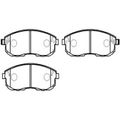 Колодки тормозные дисковые NISSAN: MAXIMA HJ30 88.8-, ALTIMA U13U, L30 92.6-  INFINITI: G20 (P11) 98.6- <b>HSB HP8340</b>