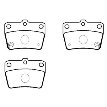 Колодки тормозные дисковые TOYOTA: RAV-4 94.5- <b>HSB HP8508</b>