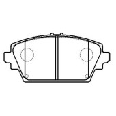 Колодки тормозные NISSAN Primera (P12) HONDA Accord (99-) передние (без скрипуна) (4шт.) <b>HSB HP9073</b>