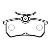 Колодки тормозные FORD Focus (98-05) задние (4шт.) <b>HSB HP9515</b>