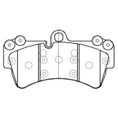 Колодки торм. ( №1 в корее) AUDI Q7VOLKSWAGEN TOUAREGPORSCHE CAYENNE 02> (R18) перед. к-т <b>HSB HP9661</b>