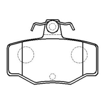 Колодки тормозные дисковые NISSAN: PRIMERA <b>HSB HP9786</b>