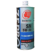 Масло моторное синтетическое 1л 5w30 SN Idemitsu Zepro Touring 1845-001