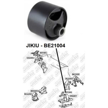 Катридж опоры двигателя левый TOYOTA CALDINA 92-97, CARINA 92-96 <b>JIKIU BE21004</b>