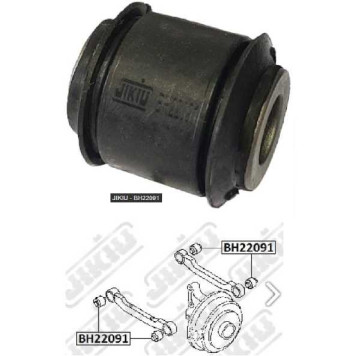 Сайлентблок задн подвески NISSAN X-TRAIL 00-07, PRIMERA (P10-12) 90-07 <b>JIKIU BH22091</b>
