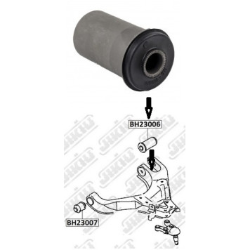 Сайлентблок HYUNDAI Terracan Jan 01~ <b>JIKIU BH23006</b>