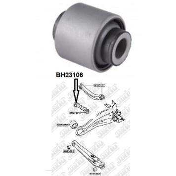 Сайлентблок MITSUBISHI Dingo CQ1A Jan 98~Jan 2 <b>JIKIU BH23106</b>