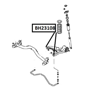 Сайлентблок <b>JIKIU BH23108</b>-1