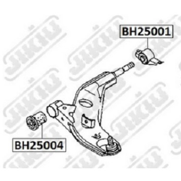 Сайлентблок KIA Clarus K9A Jan 96~ <b>JIKIU BH25001</b>-1