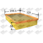 Фильтр воздушный <b>JS ASAKASHI A0296</b>