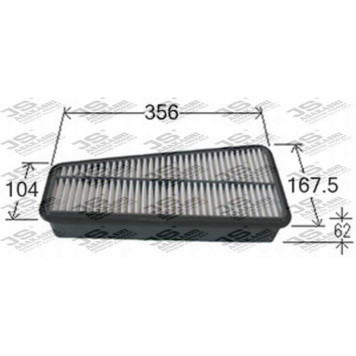 Фильтр воздушный <b>JS ASAKASHI A1011</b>