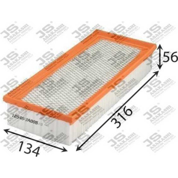 Фильтр воздушный <b>JS ASAKASHI A2017</b>